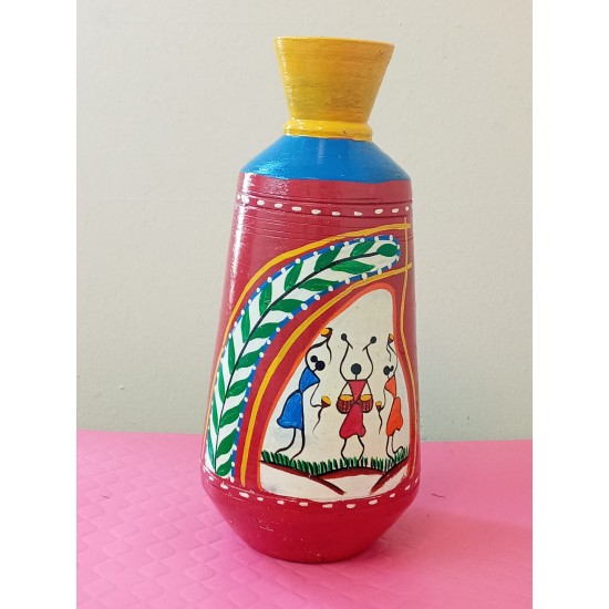 TDM 54 -Terracotta Flower Vase..size approx 10 inches in height