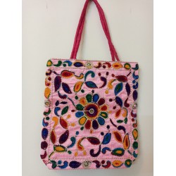 SBL2A-Hand embroidered fabric bag