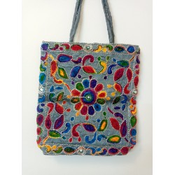 SBL2B-Hand embroidered fabric bag