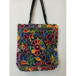 SBL2D-Hand embroidered fabric bag