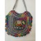 SBL3K-Elephant embroidered fabric bag