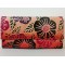 SBL13A-Figure Embossed  Leather clutch bag- size 9 x 5 inch