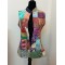 SDK 1A -Multicolored patched silk jacket from Bengal, India-size XS 2 