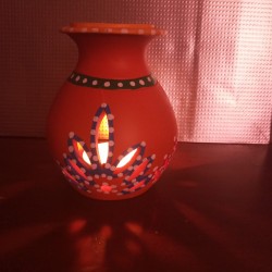 TDM 7 Terracotta Diya/Aroma Diffuser