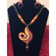 TDM 40-Terracotta Clay jewellery set-price on request