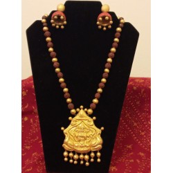 TDM 43-Terracotta Clay jewellery set-price on request