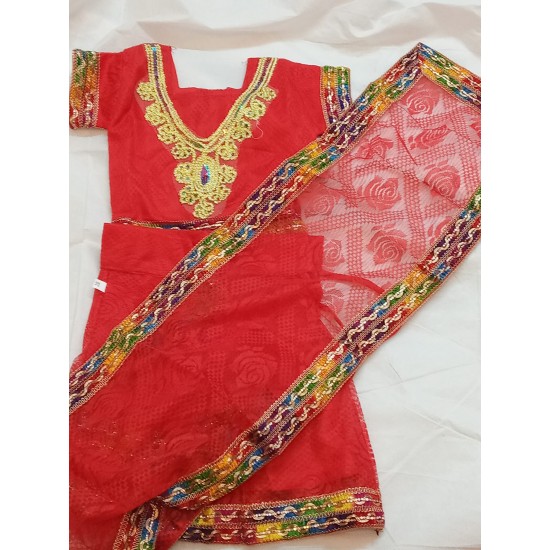 S 8A - Annaprason saree  set for baby girl - Price on request