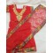 S 8A - Annaprason saree  set for baby girl - Price on request