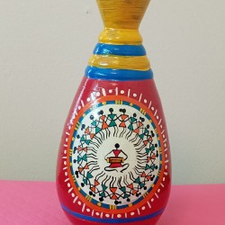 TDM 52 -Terracotta Flower Vase..size approx 10 inches in height