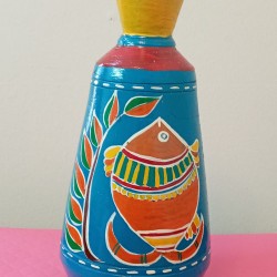 TDM 53 -Terracotta Flower Vase..size approx 10 inches in height