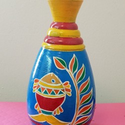 TDM 56 -Terracotta Flower Vase..size approx 10 inches in height