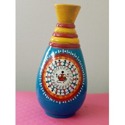 TDM 57 -Terracotta Flower Vase..size approx 10 inches in height